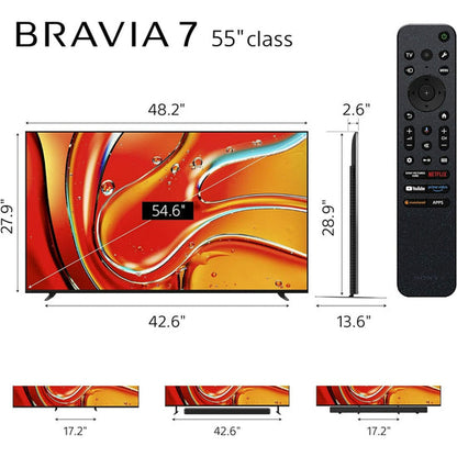 Sony BRAVIA 7 55" 4K Mini LED Google TV