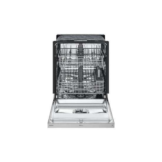 LG Front Control Dishwasher with QuadWash and EasyRack Plus