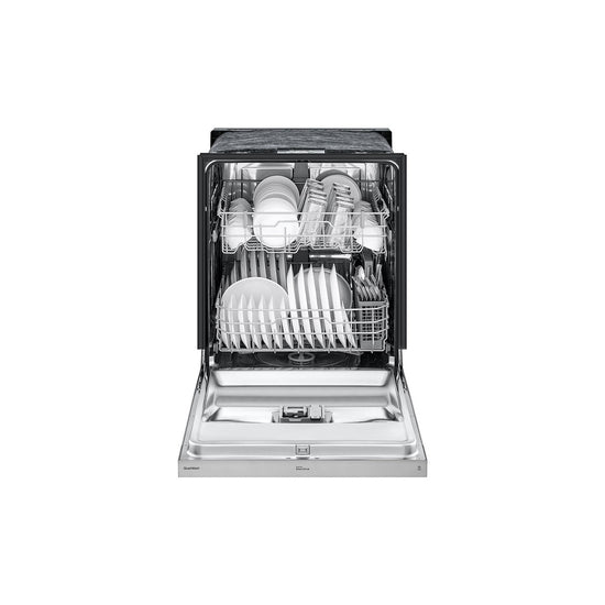 LG Front Control Dishwasher with QuadWash and EasyRack Plus