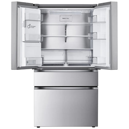 36" LG 29 Cu ft Four Dour Bottom Freezer French Door Refrigerator