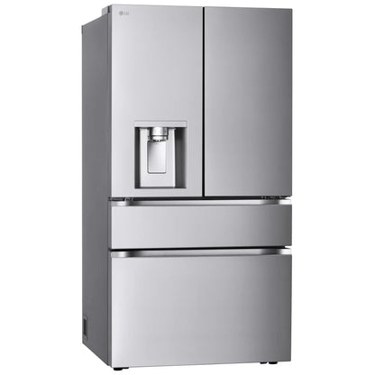 36" LG 29 Cu ft Four Dour Bottom Freezer French Door Refrigerator