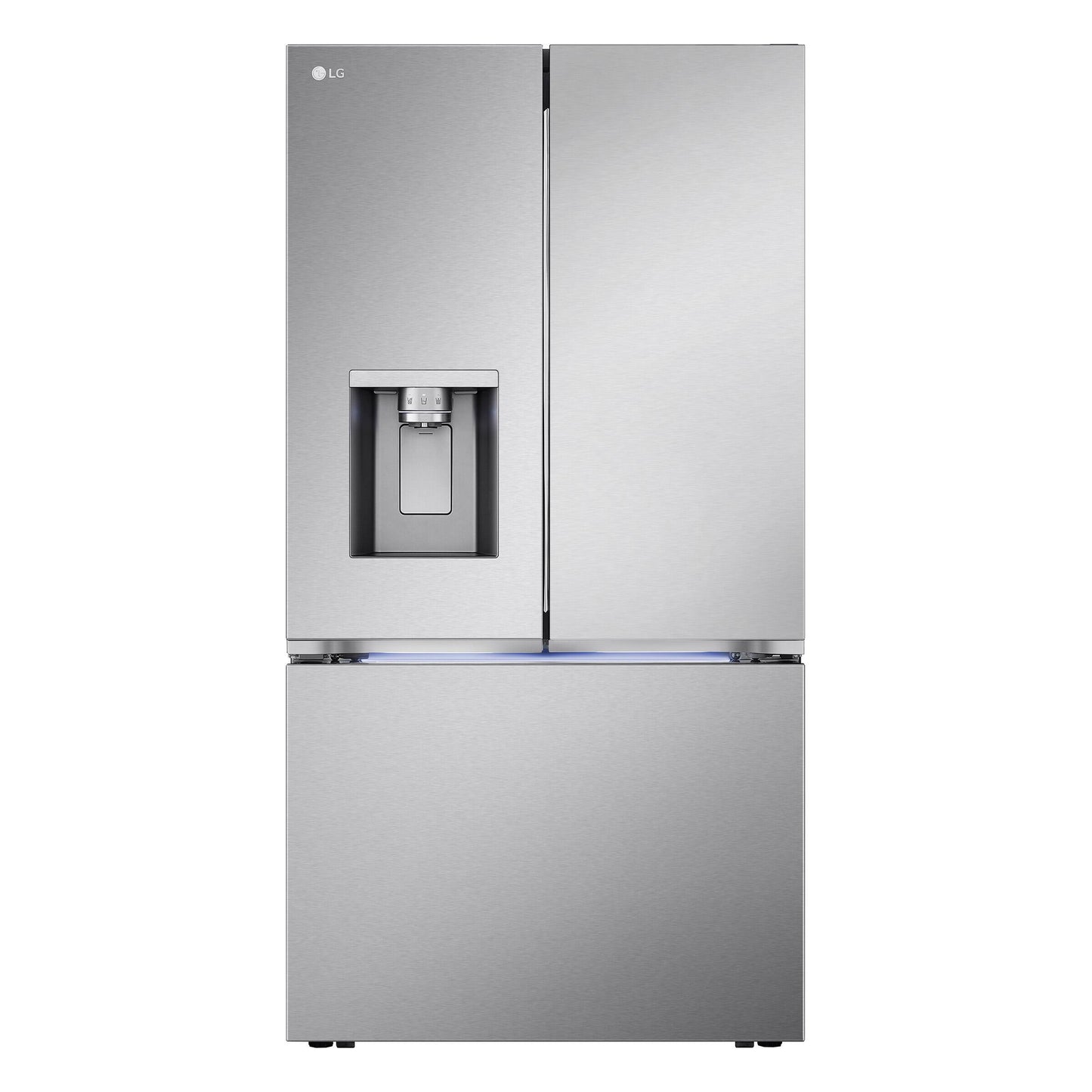 LG 36-inch 26 cu. ft. Stainless Steel Counter Depth Max French Door Refrigerator - LRYXC2606S