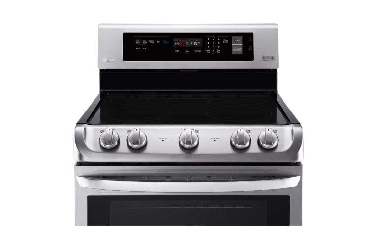 LG Electric Range, Electric, 30 inch Exterior Width, Convection, 5 Burners, 6.3 cu. ft. Capacity, Storage Drawer, 1 Ovens, Stainless Steel colour