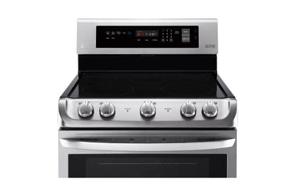LG Electric Range, Electric, 30 inch Exterior Width, Convection, 5 Burners, 6.3 cu. ft. Capacity, Storage Drawer, 1 Ovens, Stainless Steel colour