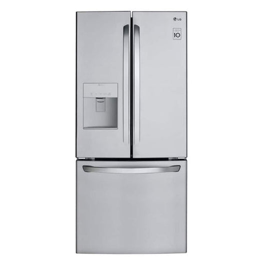 LG 30 Inch French Door Refrigerator, 21.8 cu. ft., Stainless
