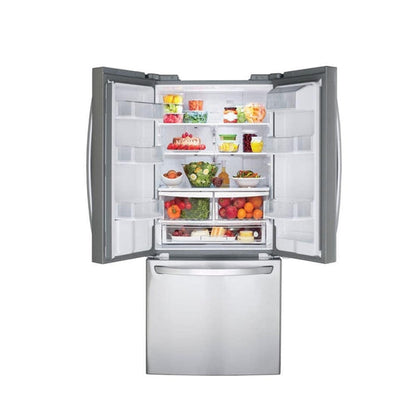 LG 30 Inch French Door Refrigerator, 21.8 cu. ft., Stainless