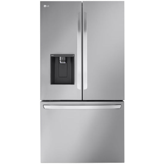 LG 36 Inch French Door Refrigerator with 31 cu. ft. Capacity, Stainless Steel