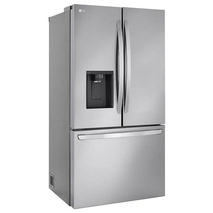 LG 36 Inch French Door Refrigerator with 31 cu. ft. Capacity, Stainless Steel