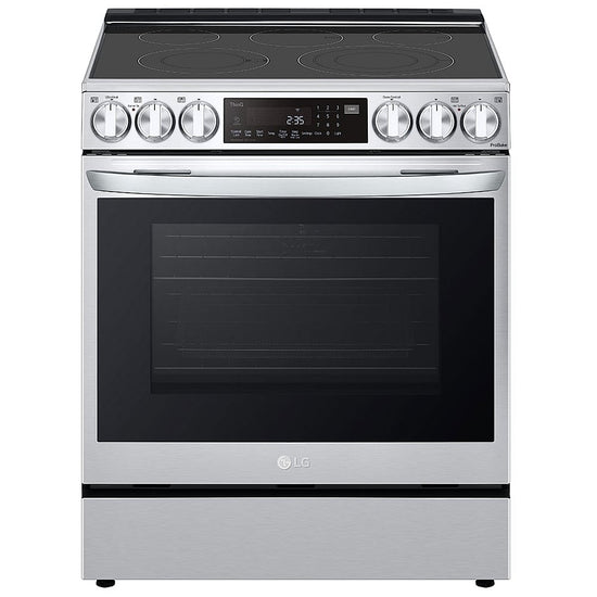 LG 30 Inch Smart Electric Range with Air Fry, 6.3 cu. ft.