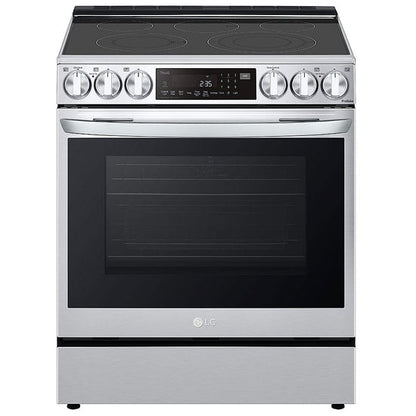 LG 30 Inch Smart Electric Range with Air Fry, 6.3 cu. ft.