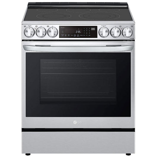 LG 30 Inch Smart Electric Range with Air Fry, 6.3 cu. ft.