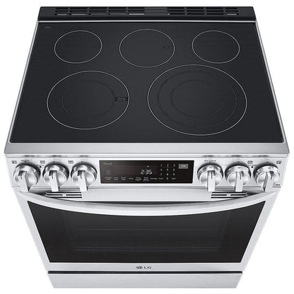 LG 30 Inch Smart Electric Range with Air Fry, 6.3 cu. ft.