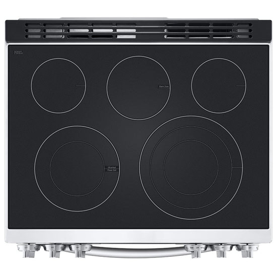 LG 30 Inch Smart Electric Range with Air Fry, 6.3 cu. ft.