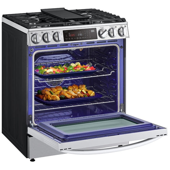 LG Slide-In Gas Range with ProBake Convection, 30 Inch