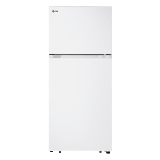 LG 28 Inch Top Freezer Refrigerator, 18 cu. ft., White