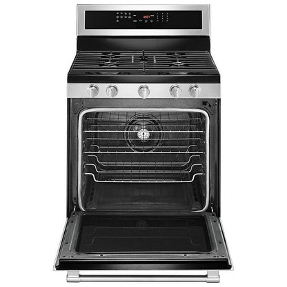 Maytag 30 Inch Freestanding Gas Range, Fingerprint Resistant Stainles