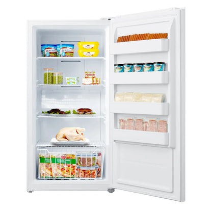 Midea 17 Cu. Ft. 33" Convertible 2-in-1 Upright Freezer/Fridge