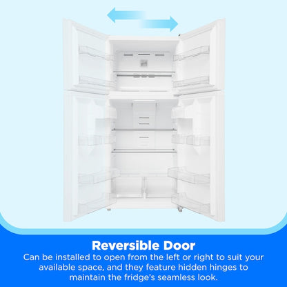 Midea Garage Ready 18 cu ft Top Freezer Refrigerator