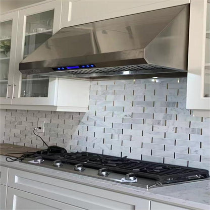 Vesta Moscow Stainless Steel Under Cabinet Range Hood