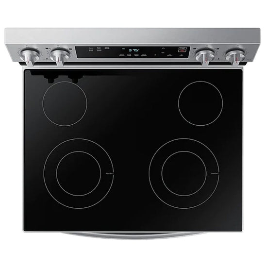 Samsung 30 Inch Freestanding Electric Range, Stainless Steel