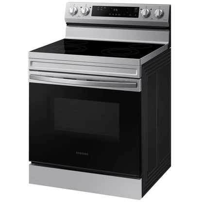 Samsung 30 Inch Freestanding Electric Range, Stainless Steel