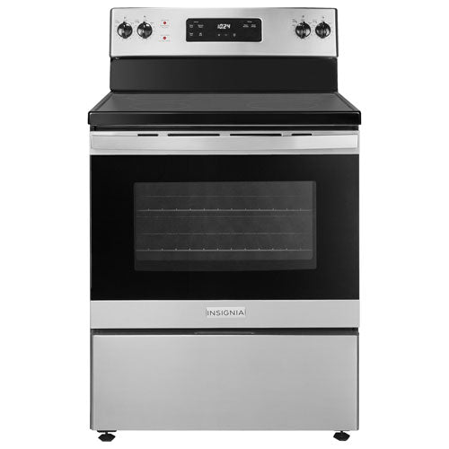 Insignia 30" 5.0 Cu. Ft. Freestanding Electric Range - Stainless Steel