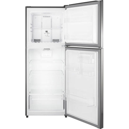 Insignia 24 Inch Top Freezer Refrigerator, Stainless Steel