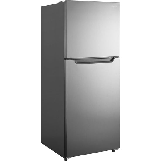 Insignia 24 Inch Top Freezer Refrigerator, Stainless Steel