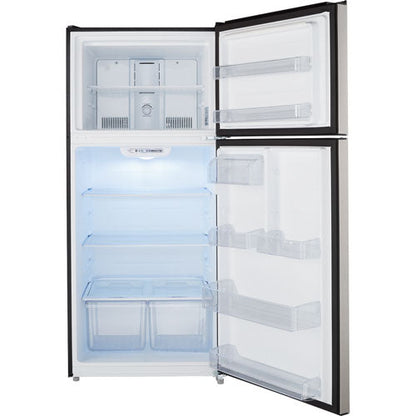 Insignia 30 Inch Top Freezer Refrigerator, Stainless Steel