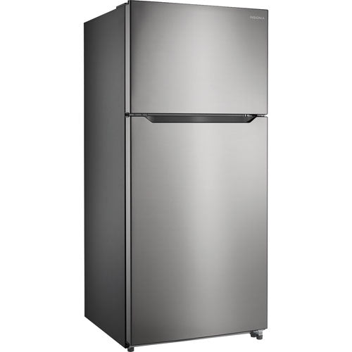 Insignia 30 Inch Top Freezer Refrigerator, Stainless Steel