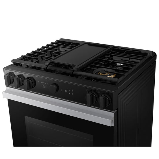 Samsung 30 Inch Slide-In Gas Range with True Convection, 6.0 cu. ft.