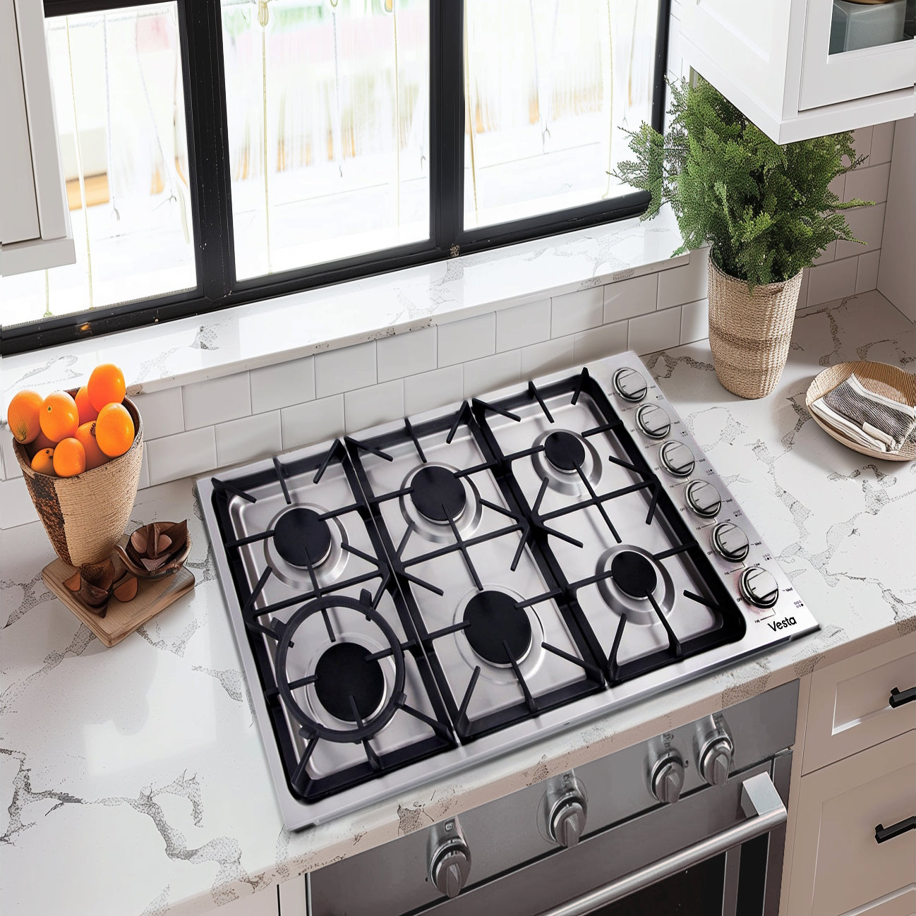 Vesta Vermont 36" Silver