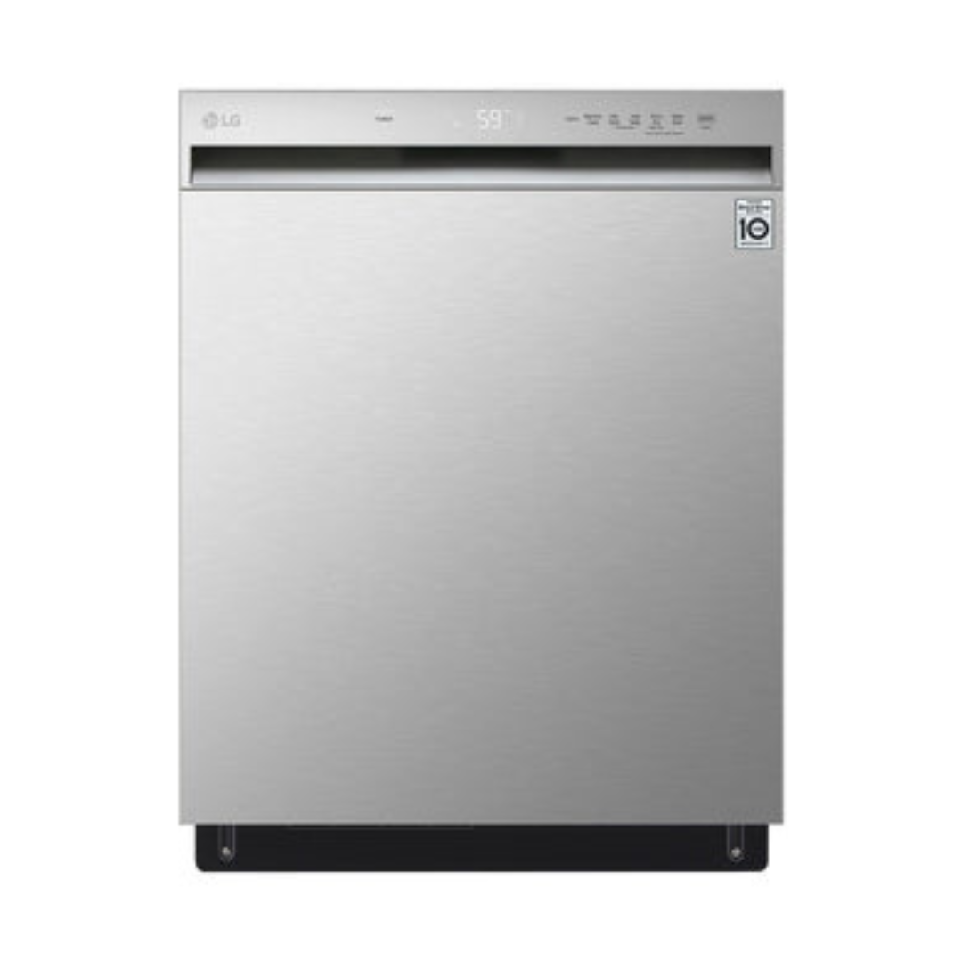 LG Front Control Dishwasher with QuadWash and EasyRack Plus