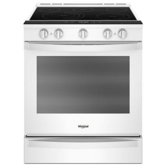 Whirlpool 30 Inch Slide-In Electric Range, White