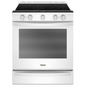Whirlpool 30 Inch Slide-In Electric Range, White