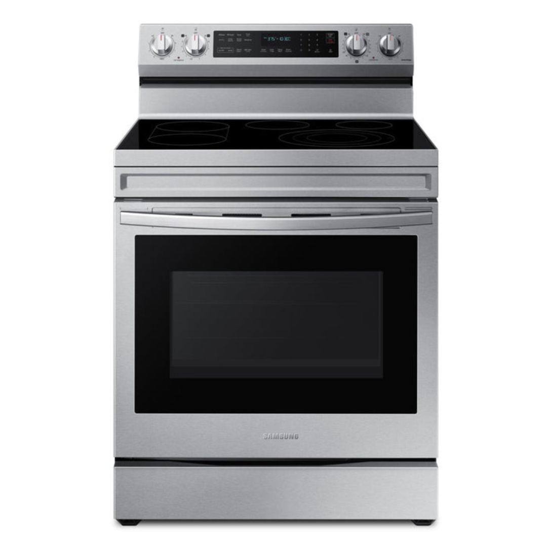 Samsung 30 Inch Freestanding Electric Range, Stainless Steel