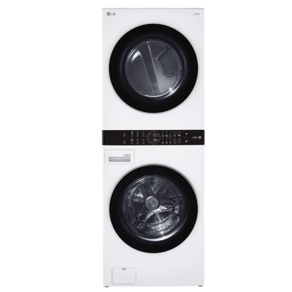 LG WashTower Single Unit Front Load with Centre Control, 5.2 cu ft Washer / 7.4 cu ft Dryer