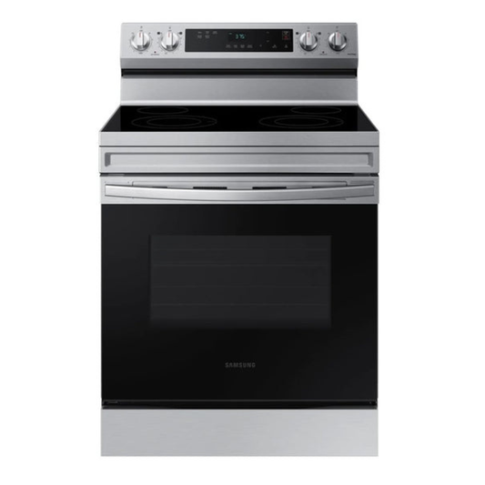 Samsung 30 Inch Freestanding Electric Range, Stainless Steel
