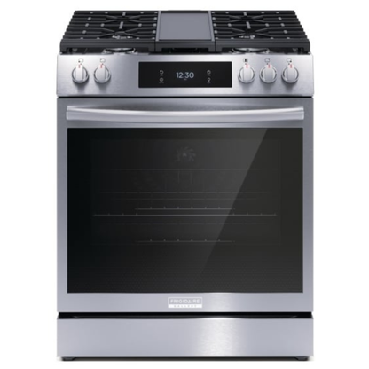 Frigidaire Gallery 30 Inch Slide-In Gas Range with Air Fry