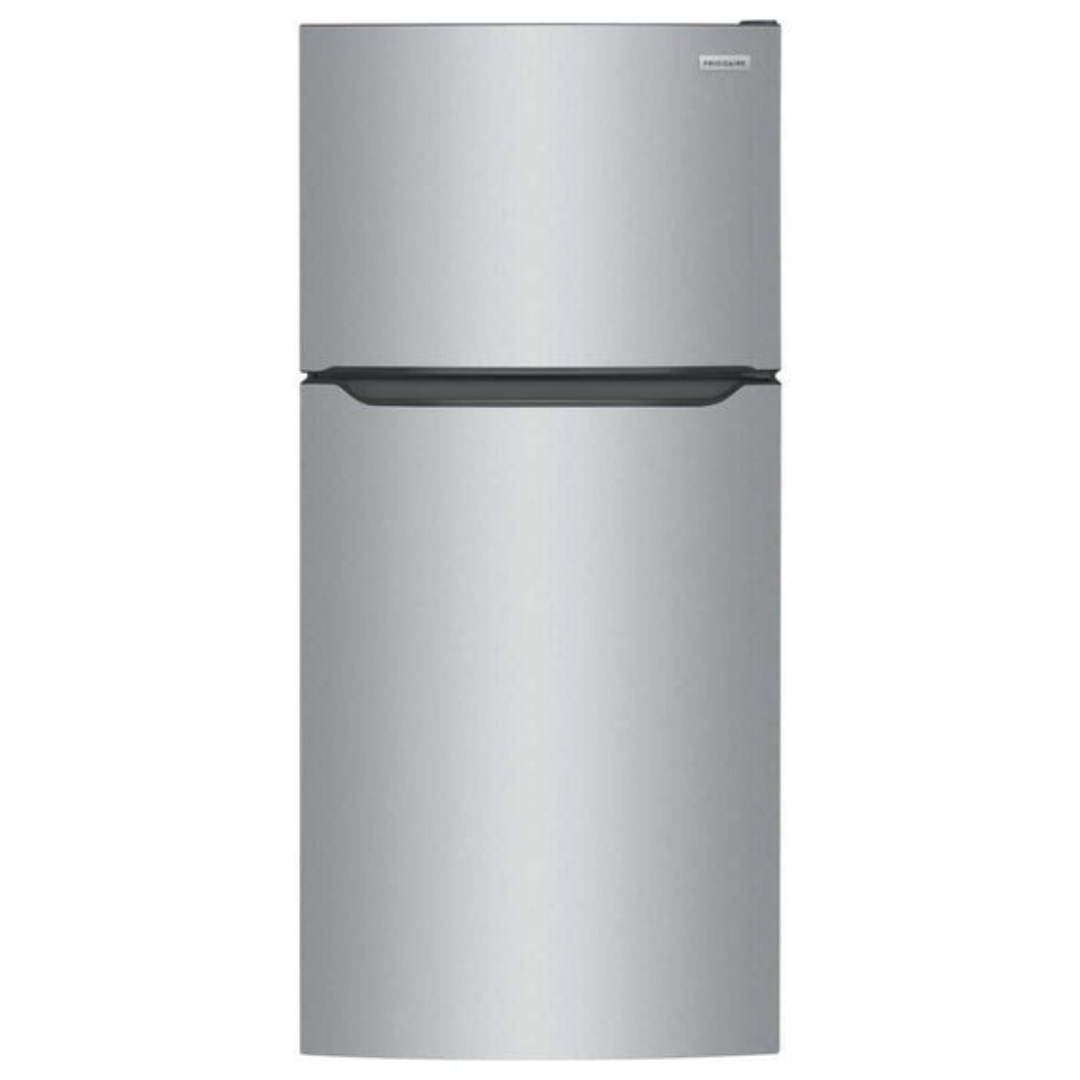 Frigidaire 30 Inch Top Freezer Refrigerator, 18.3 cu. ft., Stainless Steel