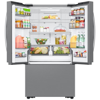 Samsung French Door Refrigerator, 36 inch Width, 32 cu. ft. Capacity, Ice Dispenser (Freezer Located), ENERGY STAR Certified, Stainless Steel colour