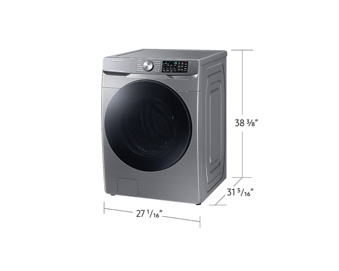 Samsung 27 In 5.2 Cu Ft. Front Load Washer With Superspeed Feature