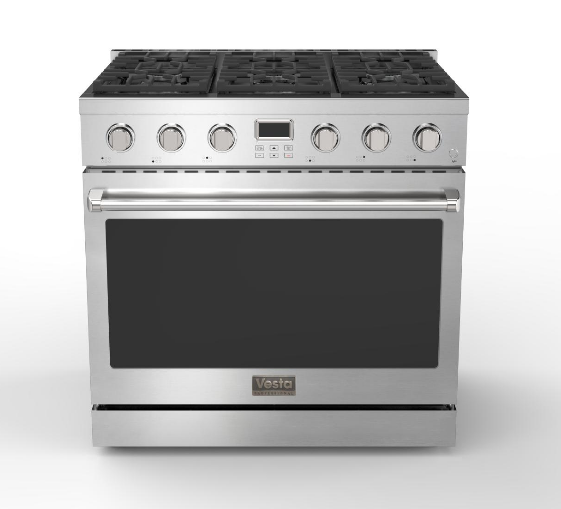Vesta Alberta 36" Silver
