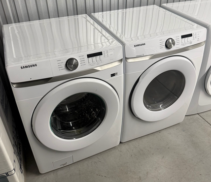 Samsung Set Front Load Washer & Dryer 27 Inch (Washer 5.2 cu ft, Dryer 7.5 cu ft)