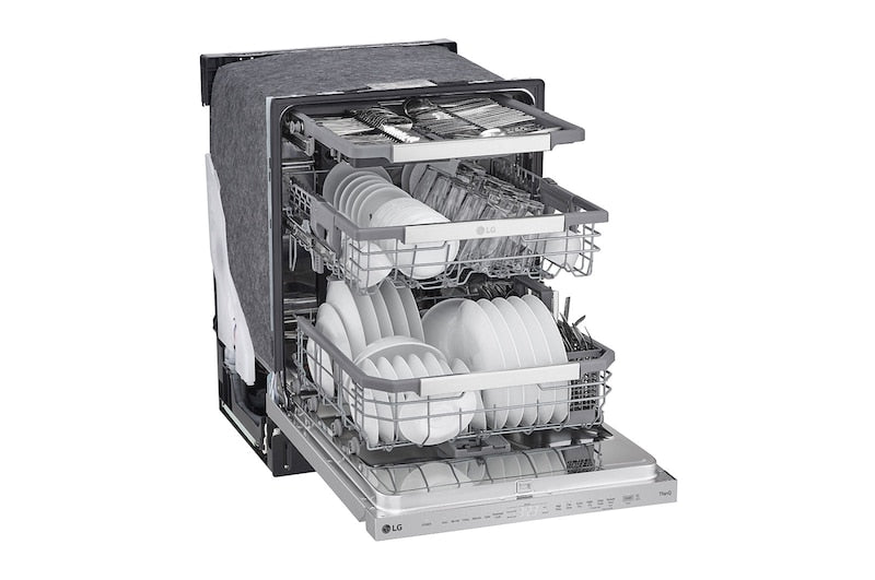 Smart Top Control Dishwasher with QuadWash Pro™, and Dynamic Dry™ (LG 24IN DISHWASHER SS)