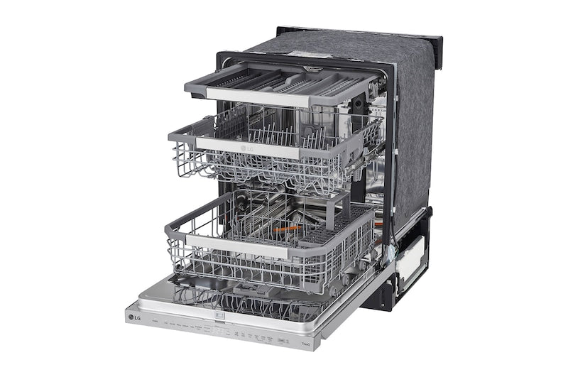 Smart Top Control Dishwasher with QuadWash Pro™, and Dynamic Dry™ (LG 24IN DISHWASHER SS)