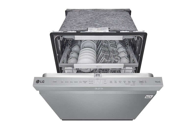 Smart Top Control Dishwasher with QuadWash Pro™, and Dynamic Dry™ (LG 24IN DISHWASHER SS)