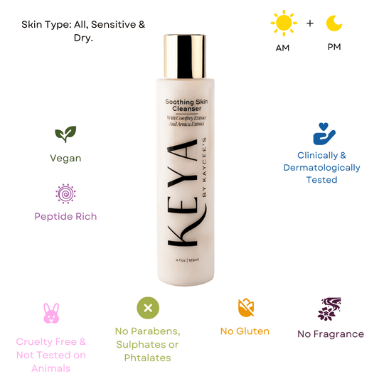 Soothing Skin Cleanser With Comfrey Extract and Arnica Extract