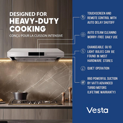 Vesta Surrey 30" Silver
