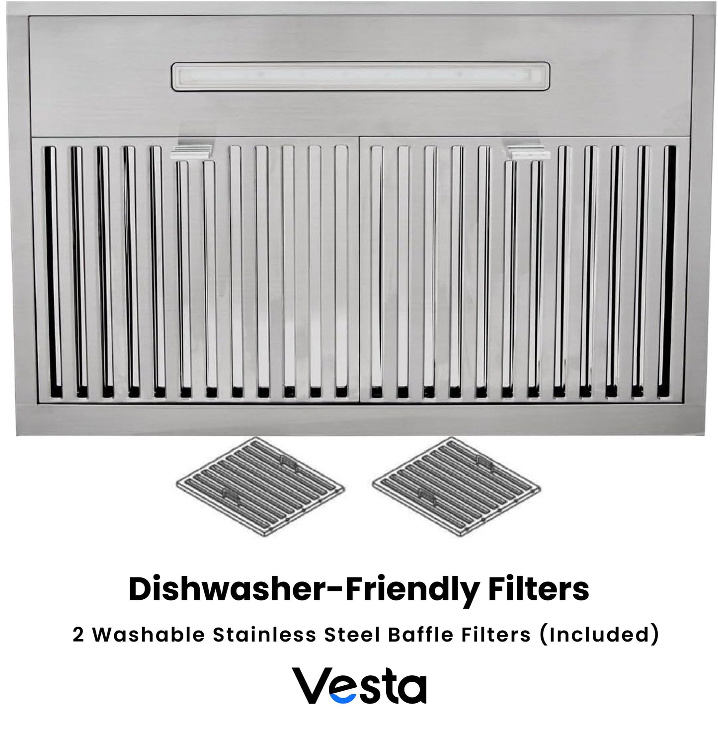 Vesta Chicago 30" Silver